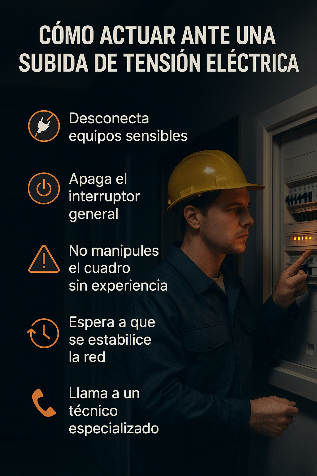 Atención inmediata en El Campello Reparaciones eléctricas en el mismo día en El Campello
